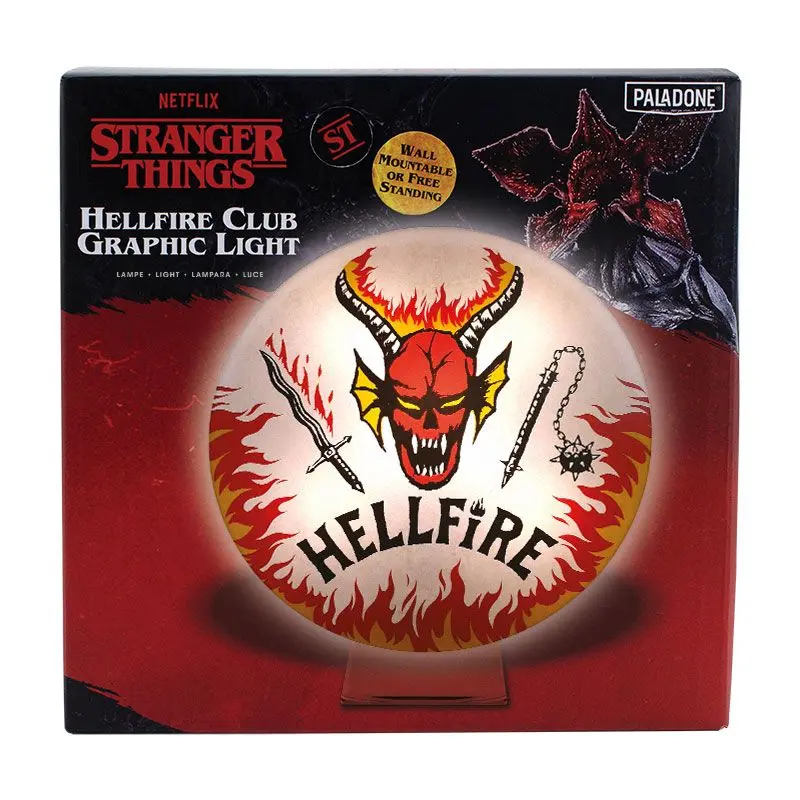 Stranger Things Lampa Hellfire Club Logo 20 cm fotografija proizvoda