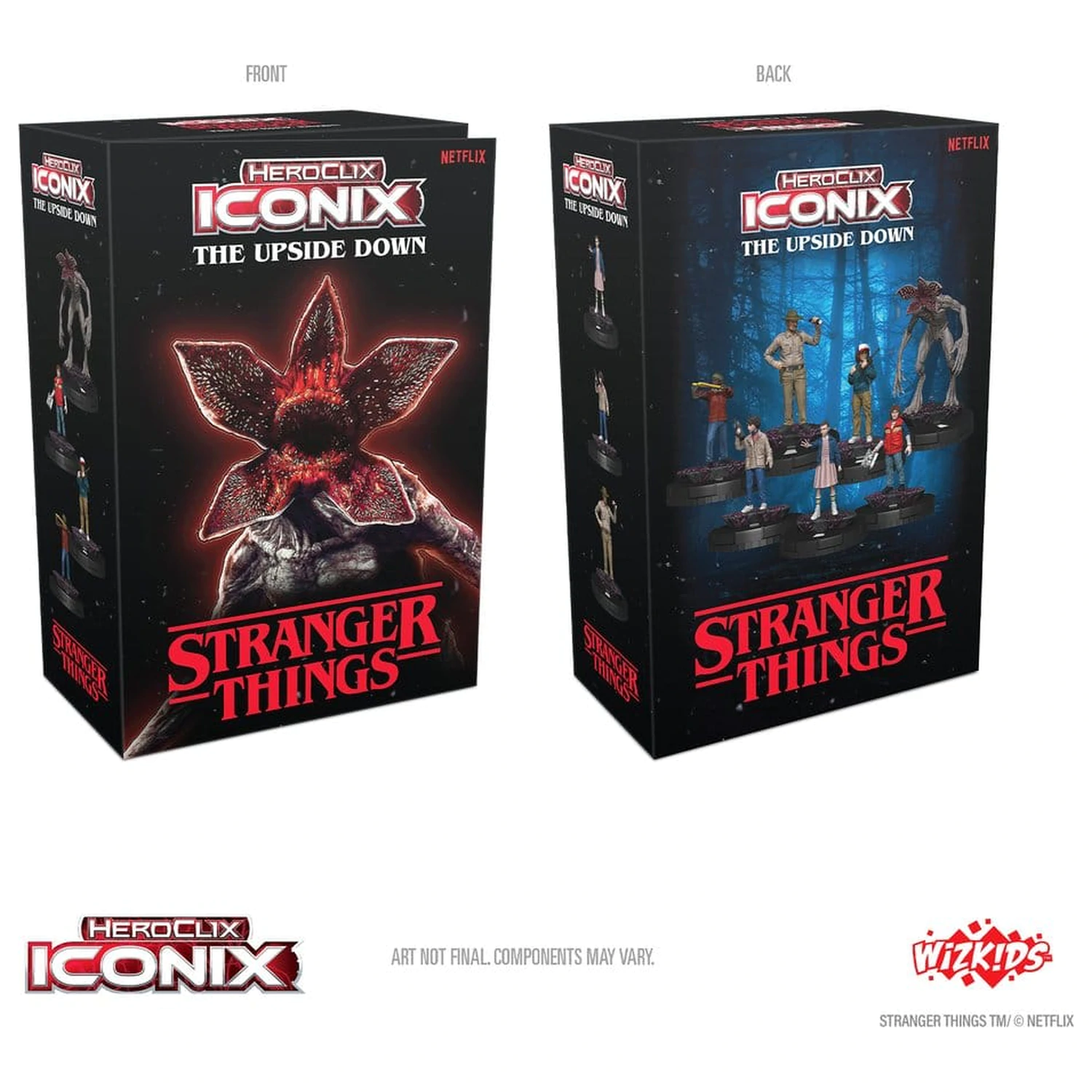 Stranger Things HeroClix Iconix: The Upside Down fotografija proizvoda
