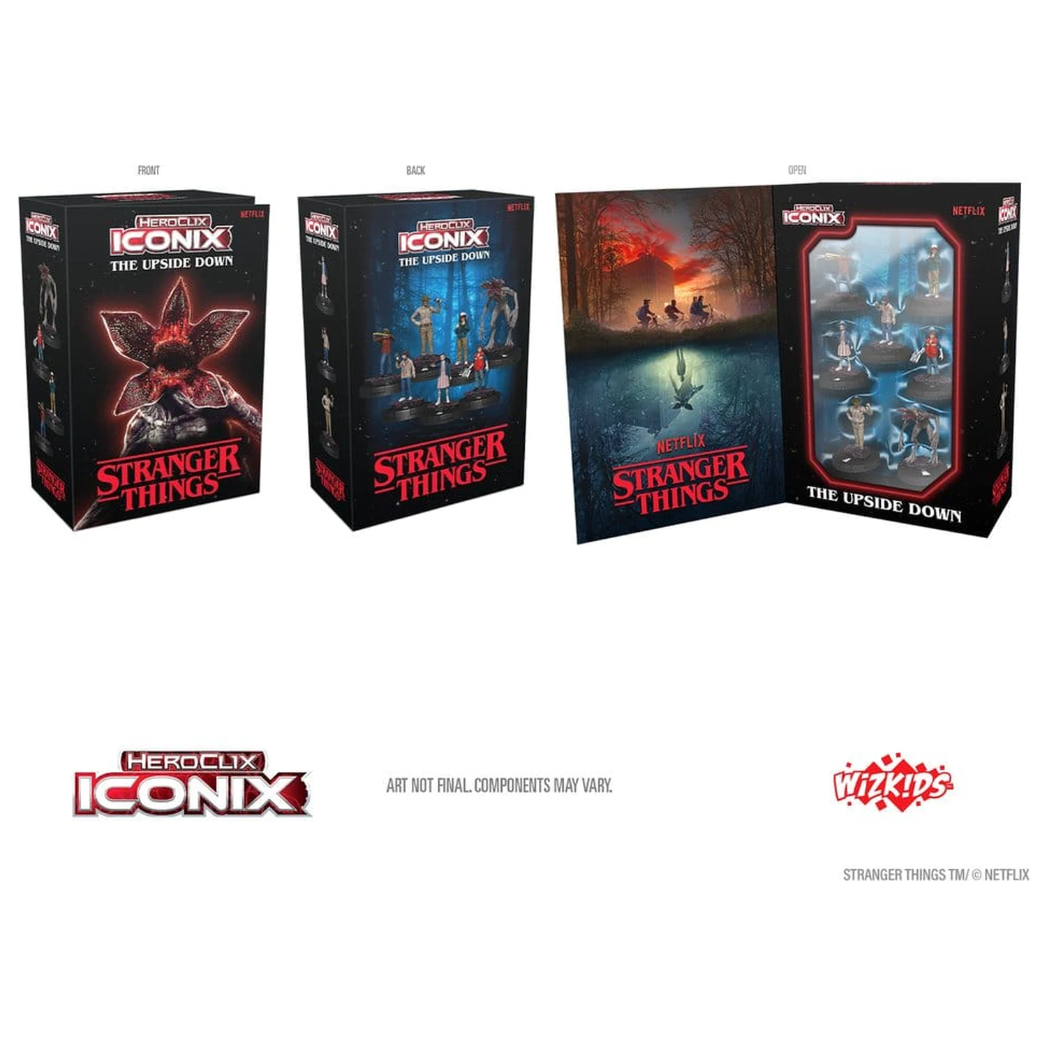 Stranger Things HeroClix Iconix: The Upside Down fotografija proizvoda