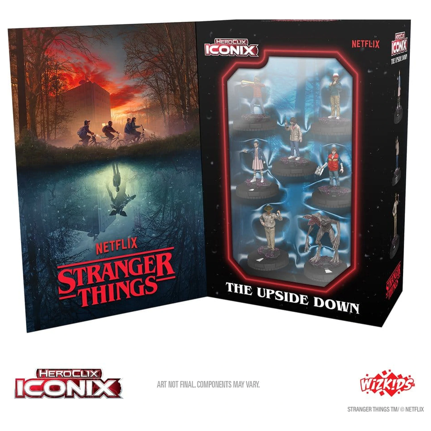 Stranger Things HeroClix Iconix: The Upside Down fotografija proizvoda