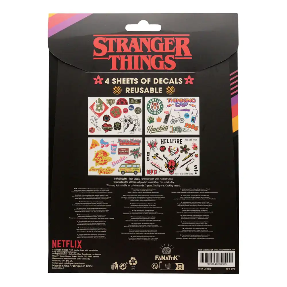 Stranger Things paket tehničkih naljepnica fotografija proizvoda