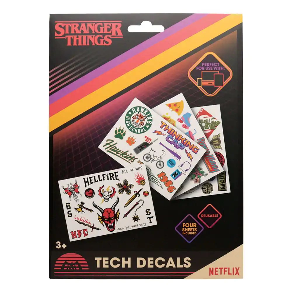 Stranger Things paket tehničkih naljepnica fotografija proizvoda