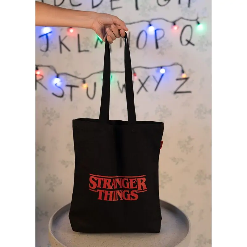 Stranger Things Logo shopping torba fotografija proizvoda