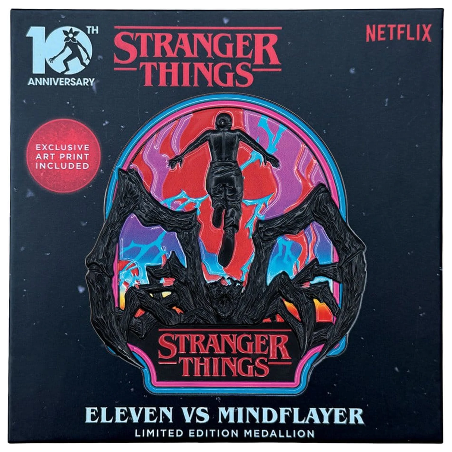 Stranger Things medaljon Eleven & Mind Flayer ograničeno izdanje fotografija proizvoda