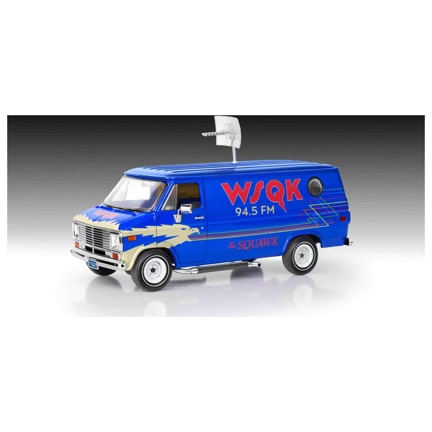 Stranger Things model set 1/25 Squawk Van 21 cm fotografija proizvoda