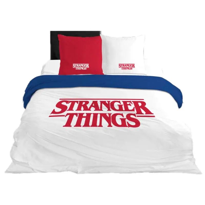 Stranger Things pamučna navlaka za poplun krevet 135 cm fotografija proizvoda