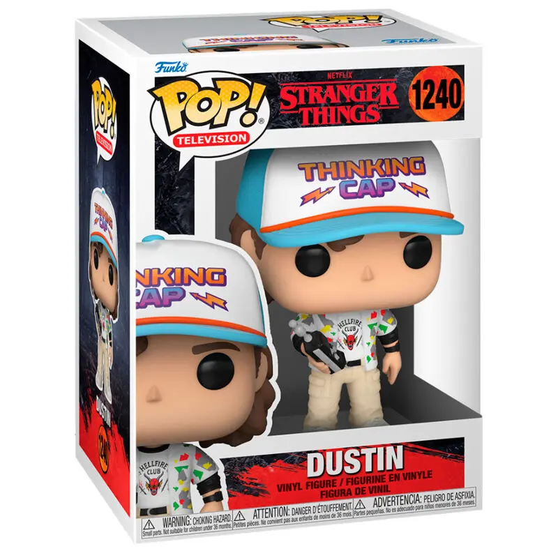 Stranger Things POP! TV Vinyl Figura Dustin 9 cm fotografija proizvoda