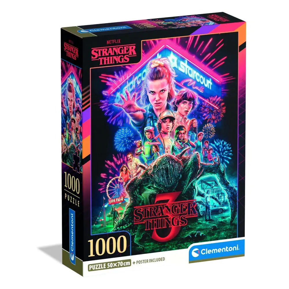 Stranger Things puzzle 1000 kom fotografija proizvoda