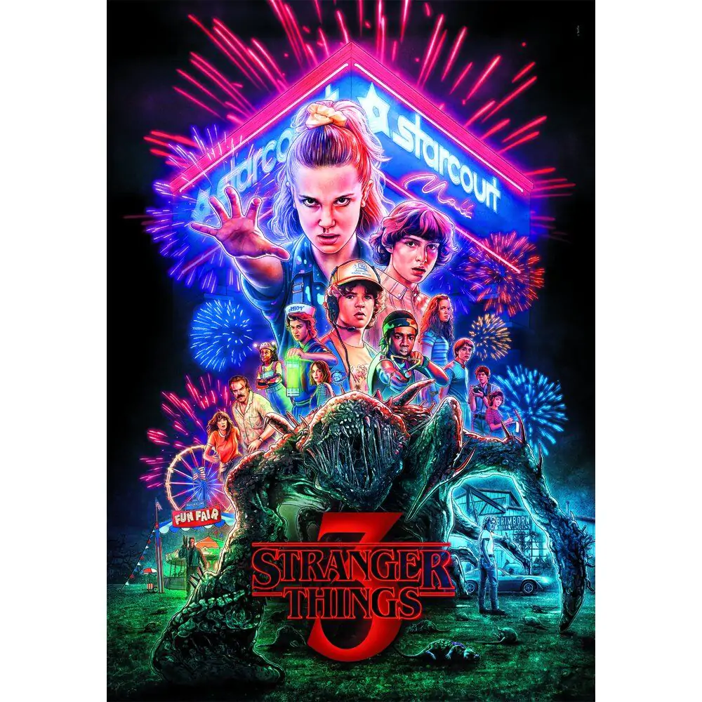 Stranger Things puzzle 1000 kom fotografija proizvoda