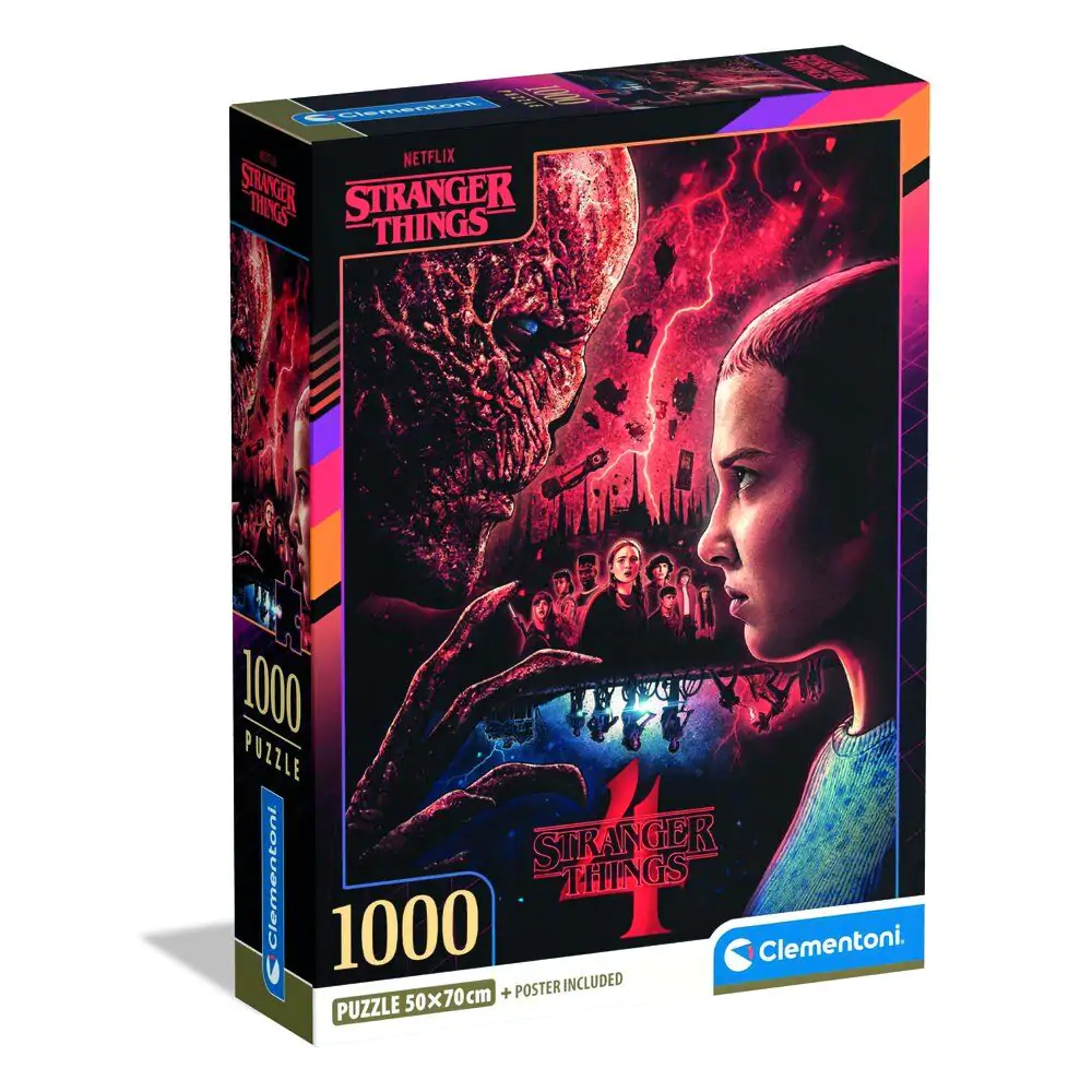 Stranger Things puzzle 1000 dijelova fotografija proizvoda