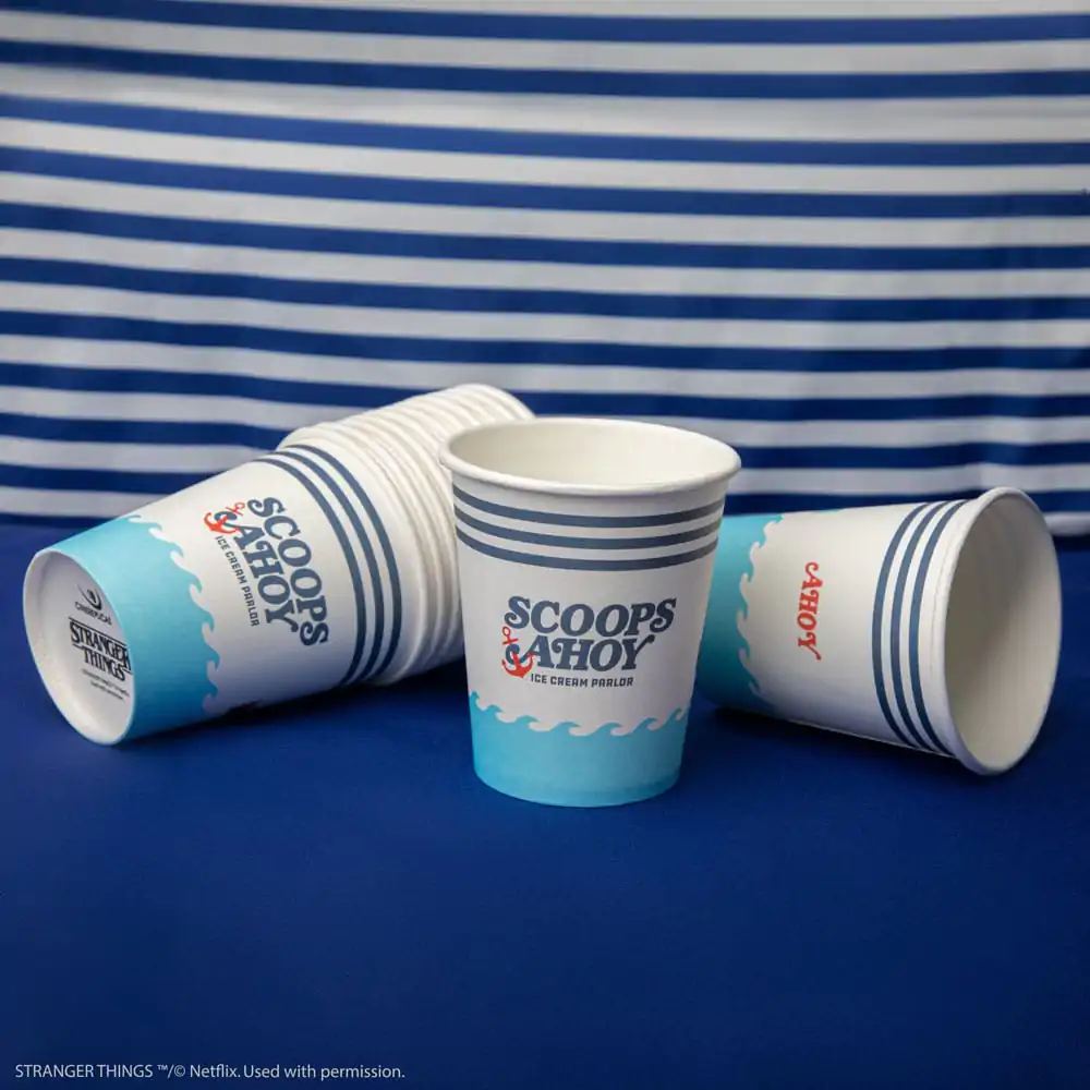 Stranger Things set od 24 papirnate čaše Scoops Ahoy fotografija proizvoda