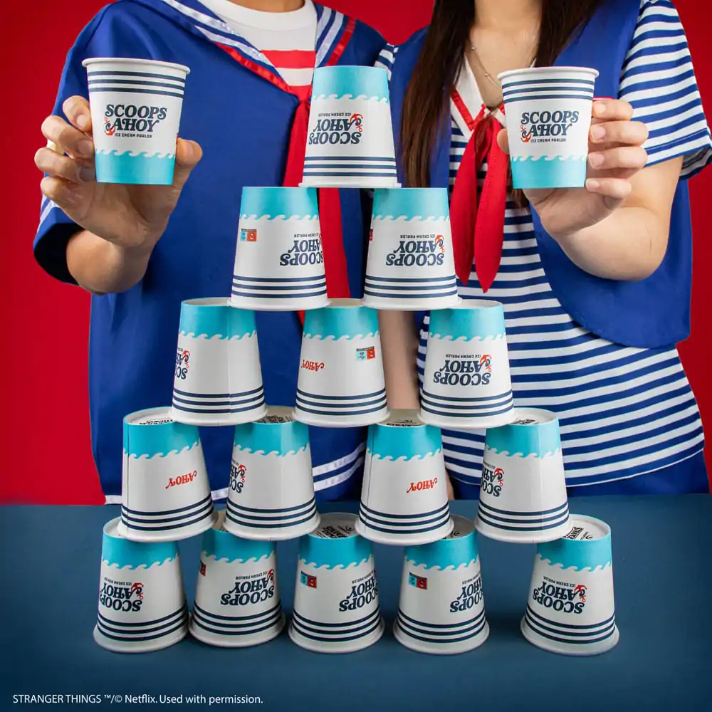 Stranger Things set od 24 papirnate čaše Scoops Ahoy fotografija proizvoda