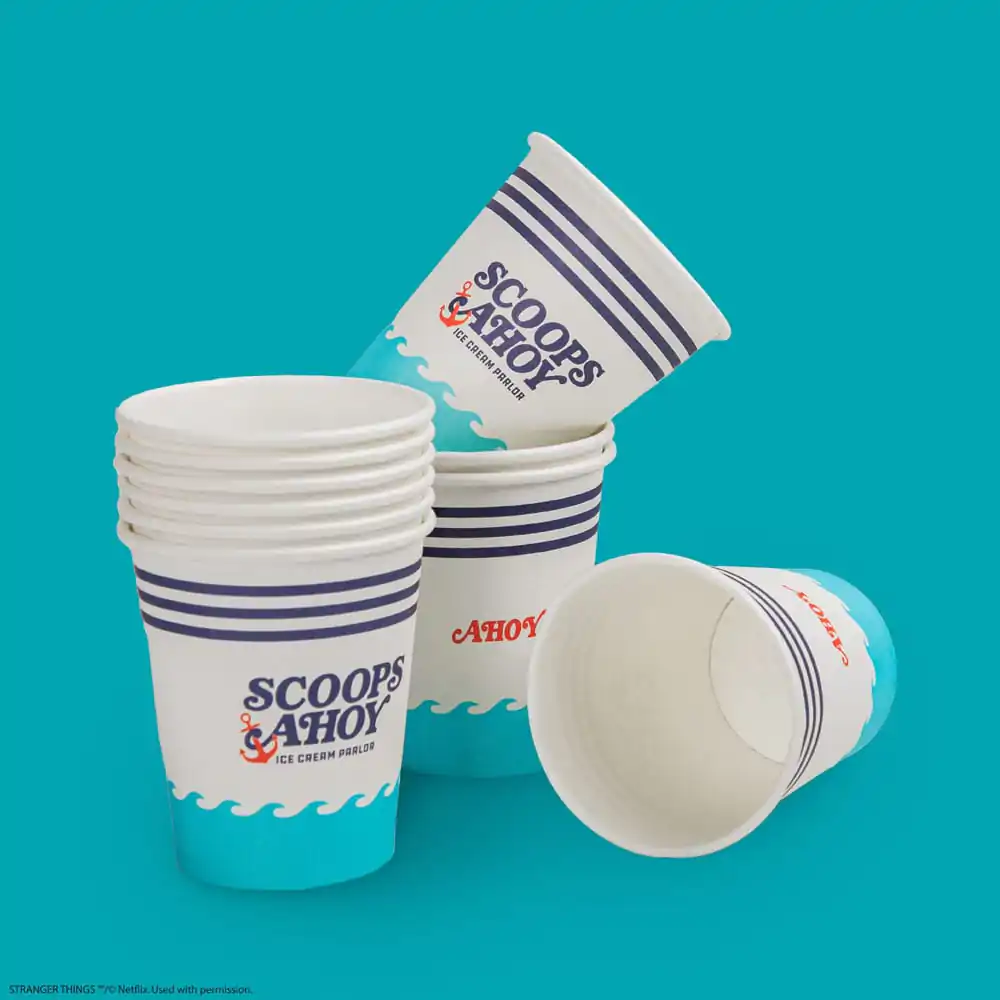 Stranger Things set od 24 papirnate čaše Scoops Ahoy fotografija proizvoda