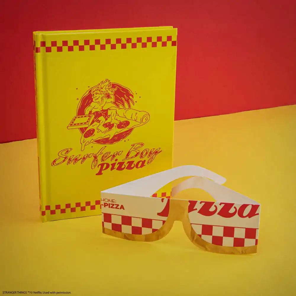 Stranger Things Bilježnica Surfer Boy Pizza tvrdi uvez fotografija proizvoda