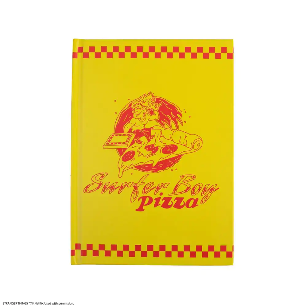 Stranger Things Bilježnica Surfer Boy Pizza tvrdi uvez fotografija proizvoda