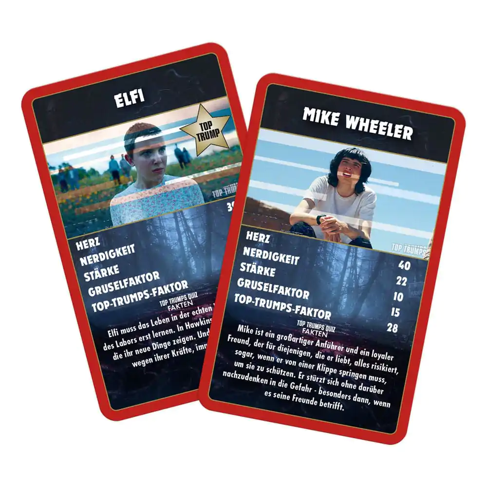 Stranger Things kartaška igra Top Trumps Collectables *njemačka verzija* fotografija proizvoda