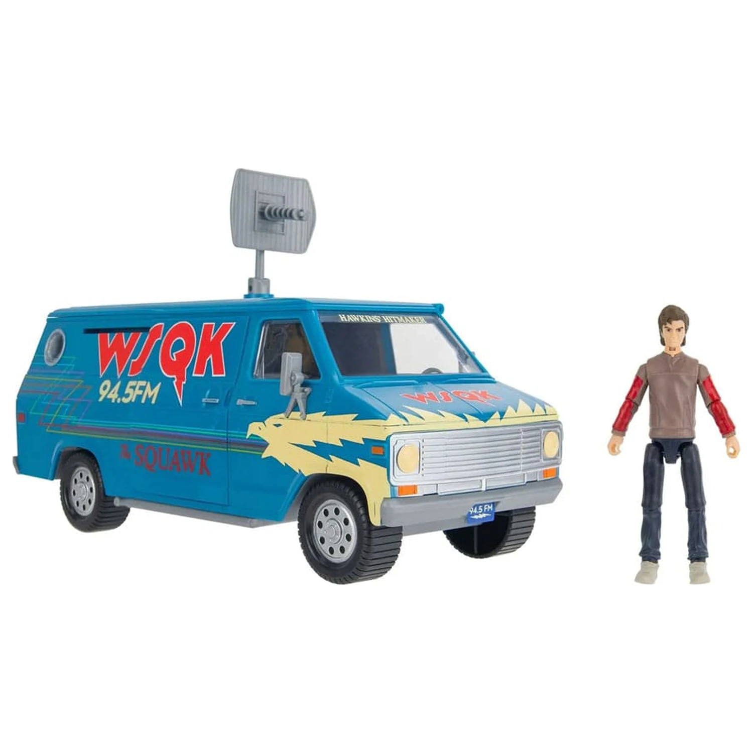 Stranger Things World Of Figura i vozilo The Squawk van set za igru s akcijskom figuricom Steve fotografija proizvoda