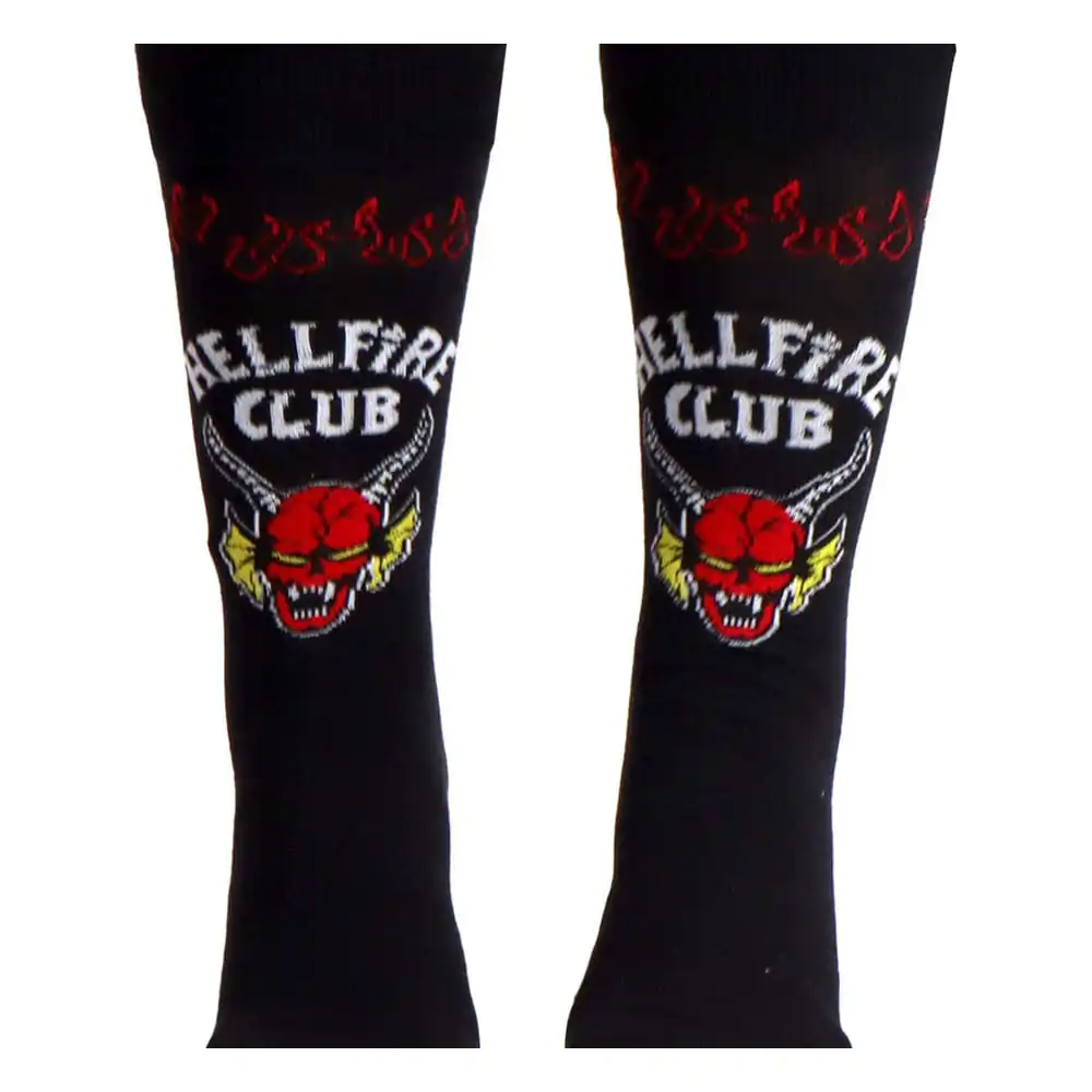 Stranger Things čarape Hellfire Club Black 38-45 fotografija proizvoda
