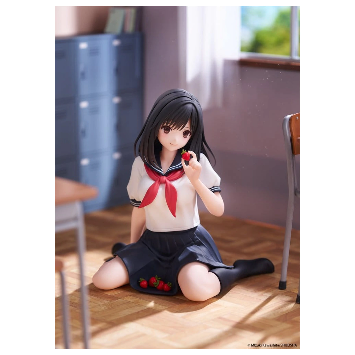 Strawberry 100% Desktop Slatka PVC figura Aya Tojo (školska uniforma Ver.) 13 cm fotografija proizvoda