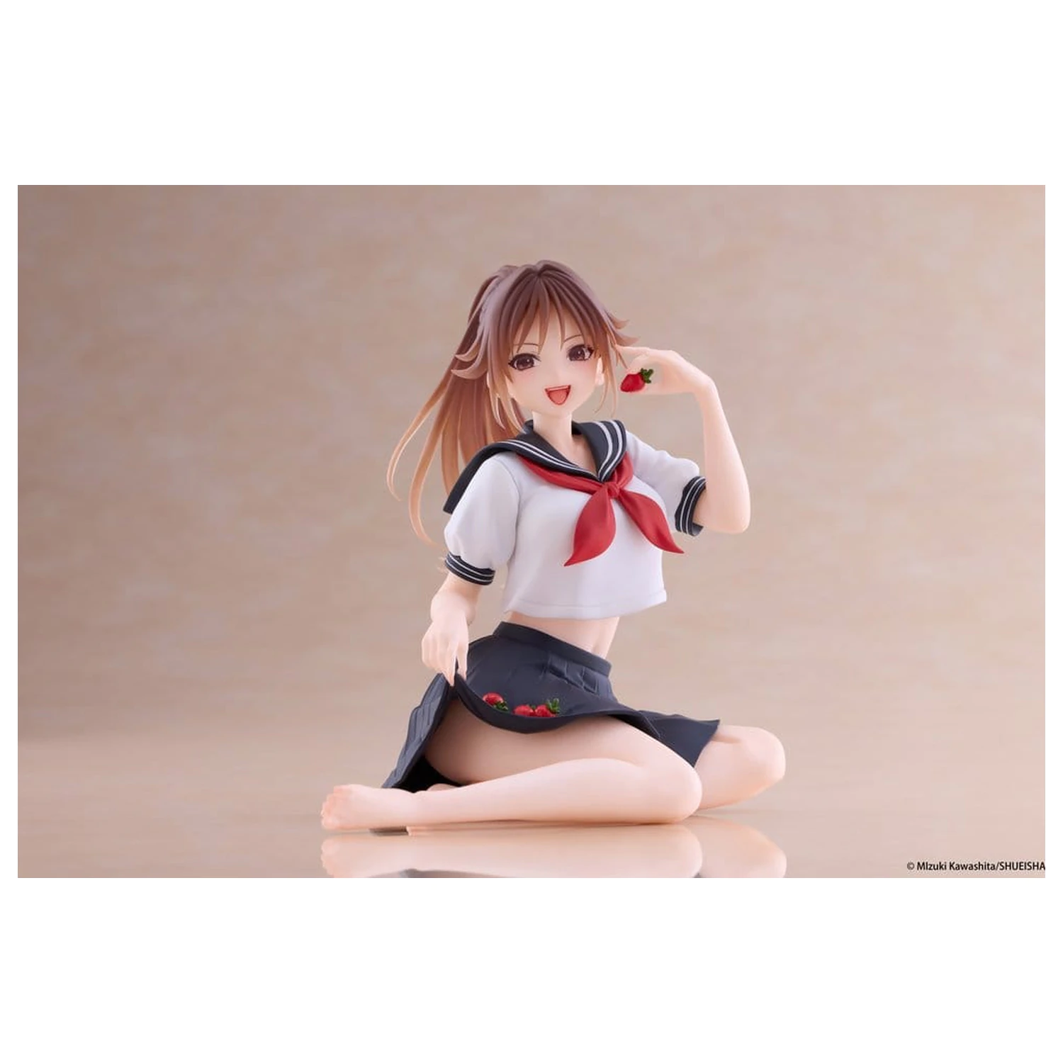 Strawberry 100% Desktop Cute PVC figura Satsuki Kitaoji (School uniform Ver.) 18 cm fotografija proizvoda