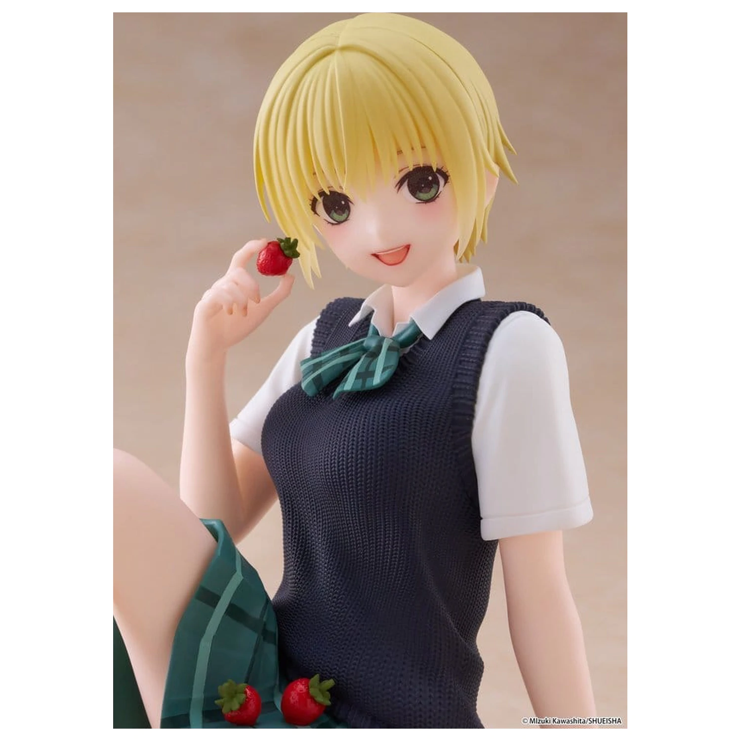 Strawberry 100% stolna slatka PVC figura Tsukasa Nishino (verzija školske uniforme) 13 cm fotografija proizvoda
