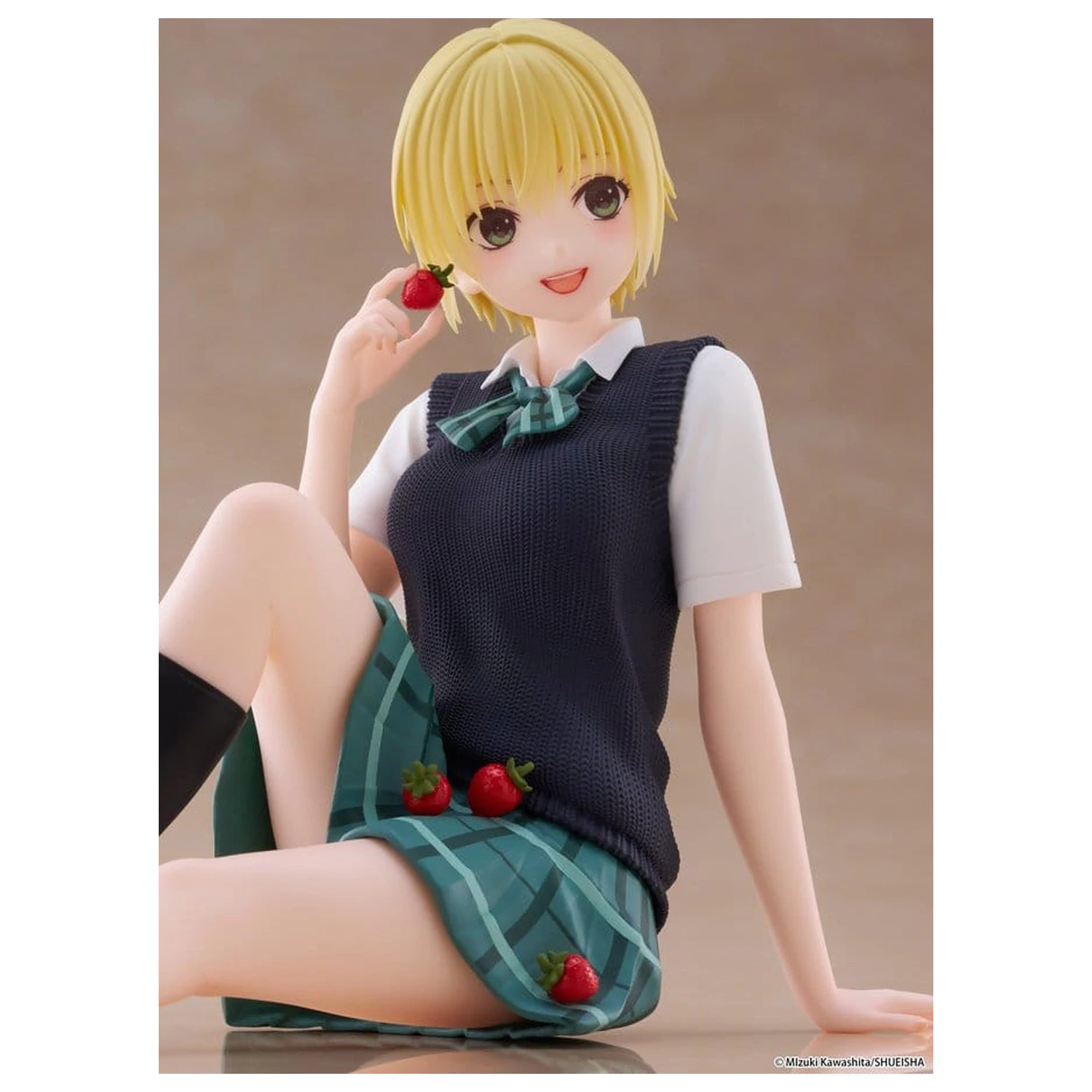 Strawberry 100% stolna slatka PVC figura Tsukasa Nishino (verzija školske uniforme) 13 cm fotografija proizvoda
