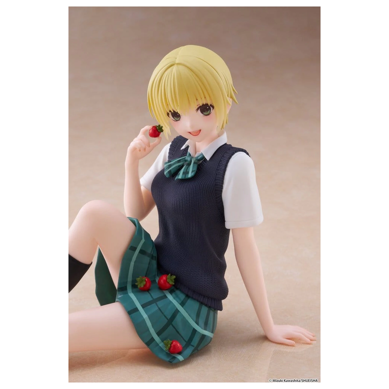 Strawberry 100% stolna slatka PVC figura Tsukasa Nishino (verzija školske uniforme) 13 cm fotografija proizvoda