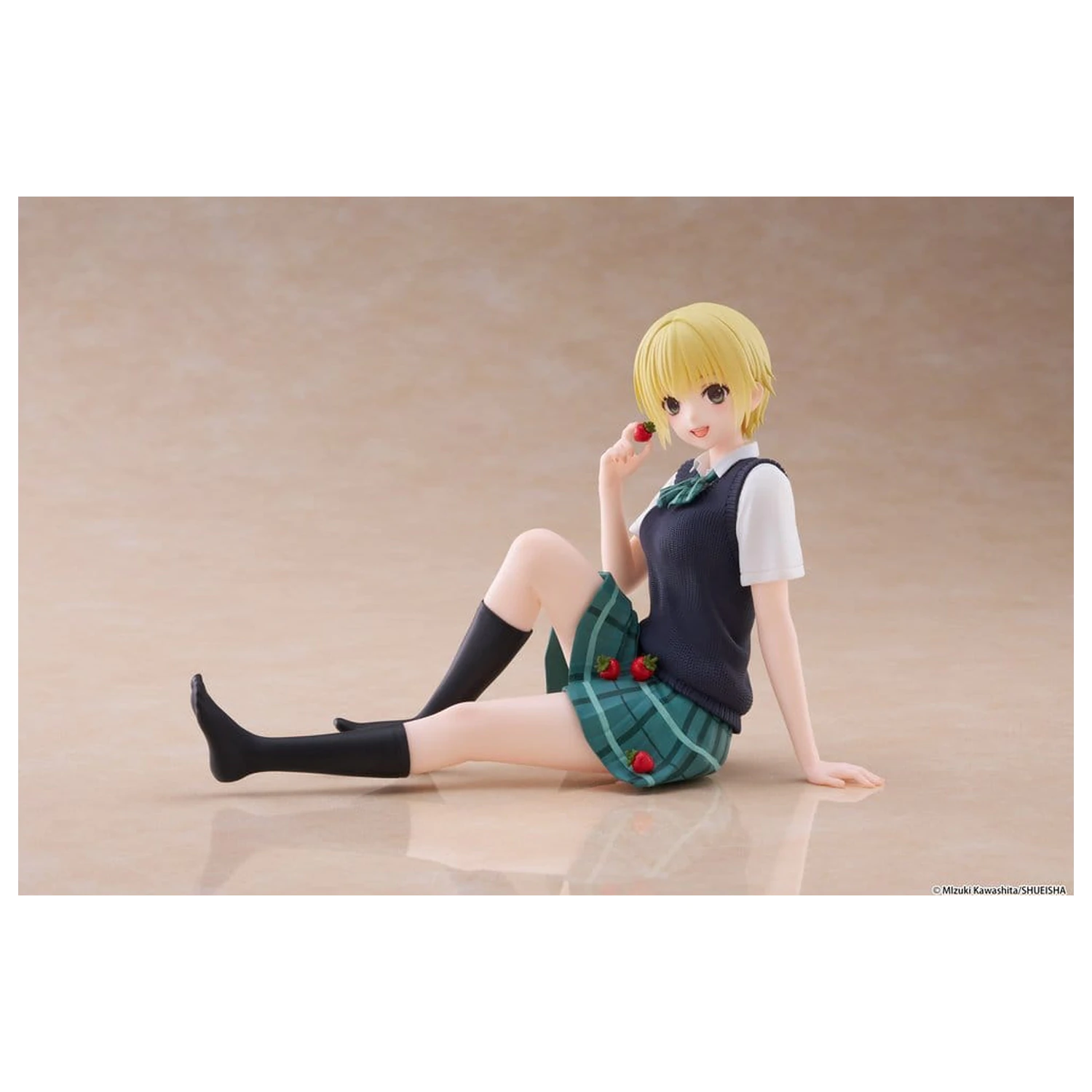 Strawberry 100% stolna slatka PVC figura Tsukasa Nishino (verzija školske uniforme) 13 cm fotografija proizvoda