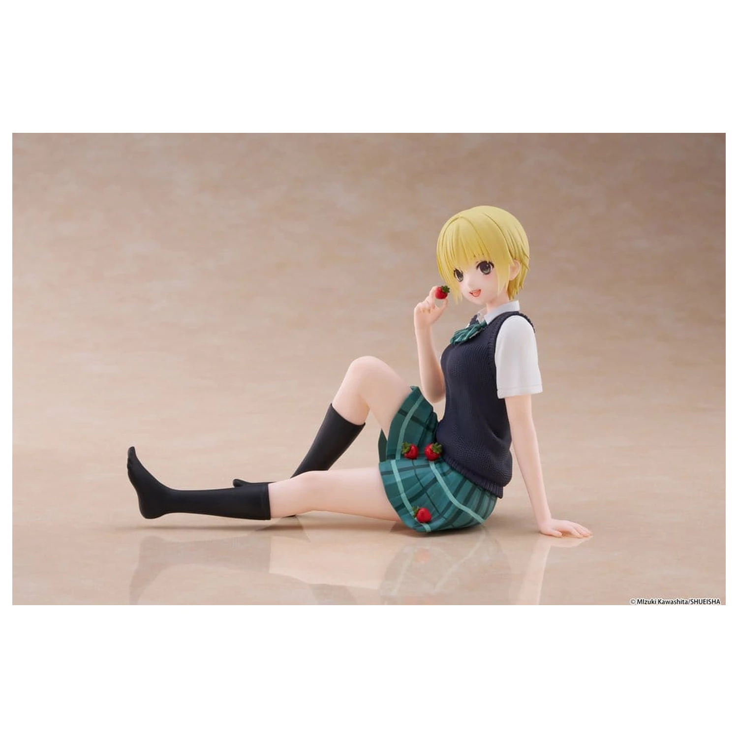 Strawberry 100% stolna slatka PVC figura Tsukasa Nishino (verzija školske uniforme) 13 cm fotografija proizvoda