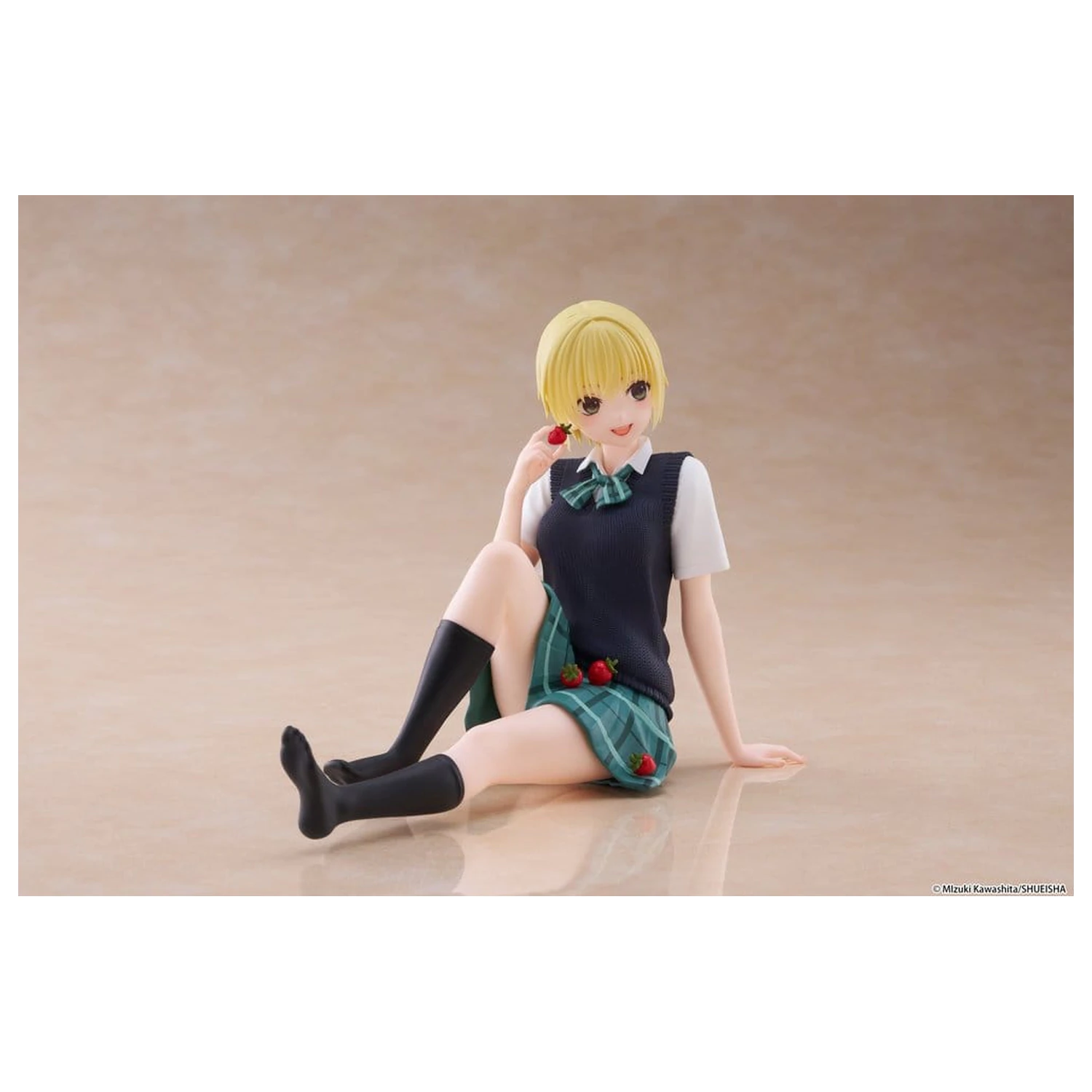 Strawberry 100% stolna slatka PVC figura Tsukasa Nishino (verzija školske uniforme) 13 cm fotografija proizvoda