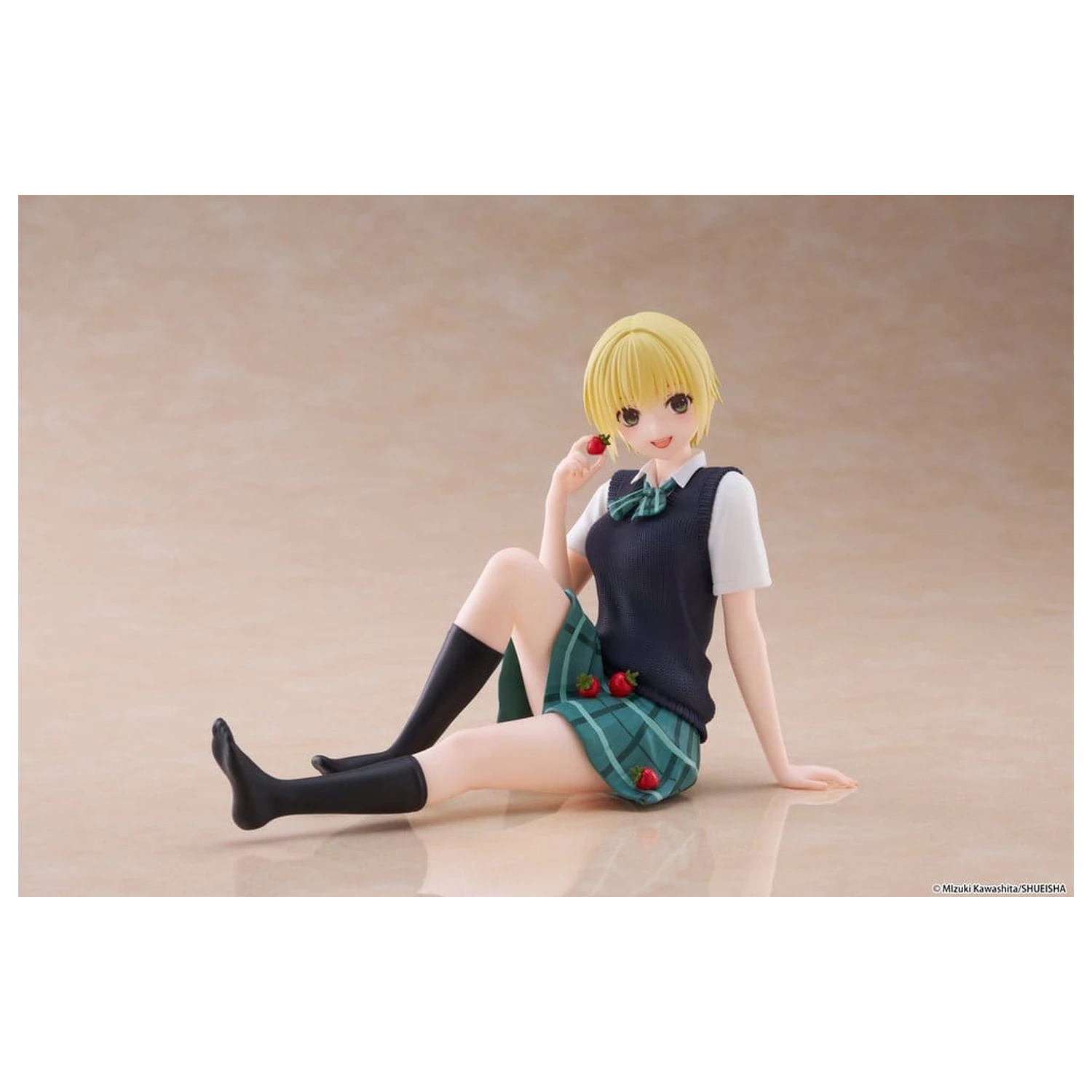 Strawberry 100% stolna slatka PVC figura Tsukasa Nishino (verzija školske uniforme) 13 cm fotografija proizvoda