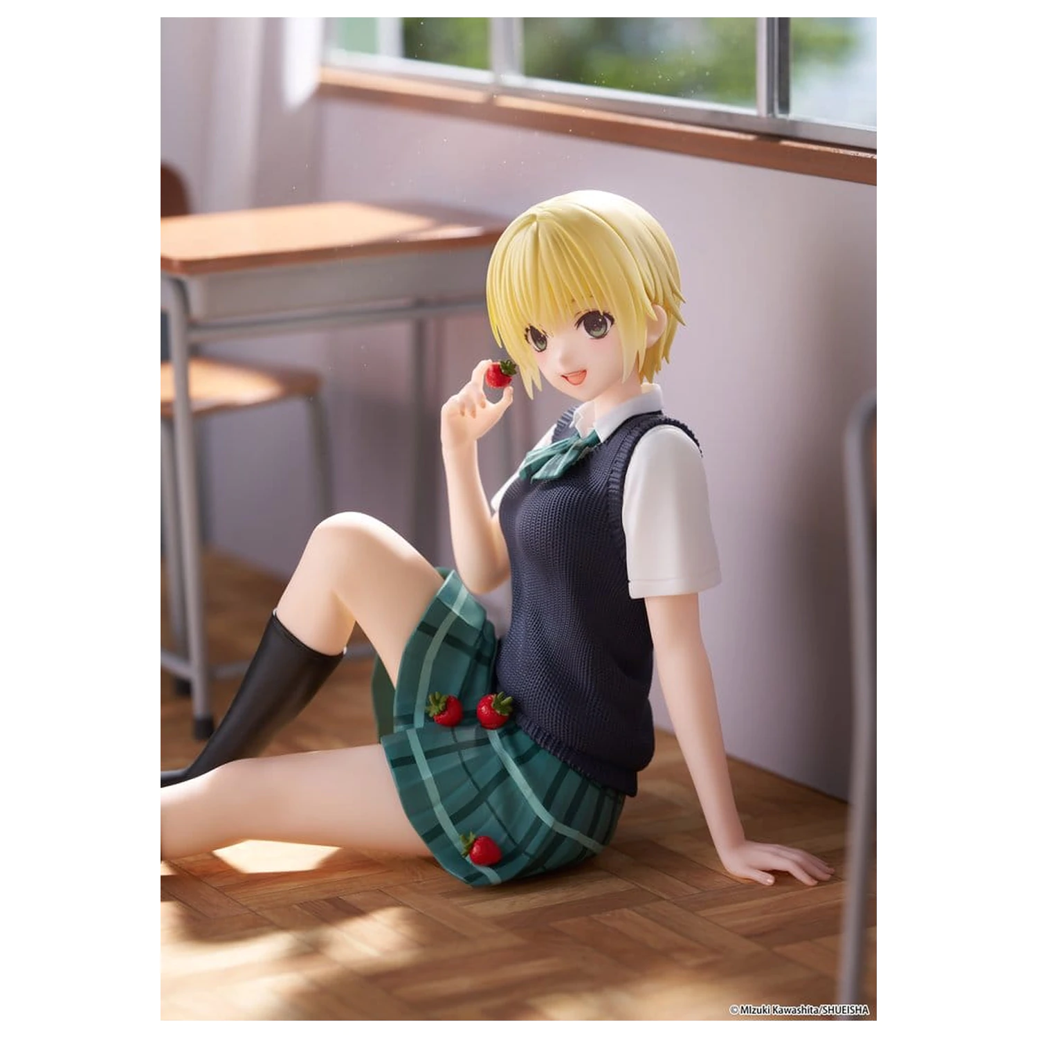 Strawberry 100% stolna slatka PVC figura Tsukasa Nishino (verzija školske uniforme) 13 cm fotografija proizvoda