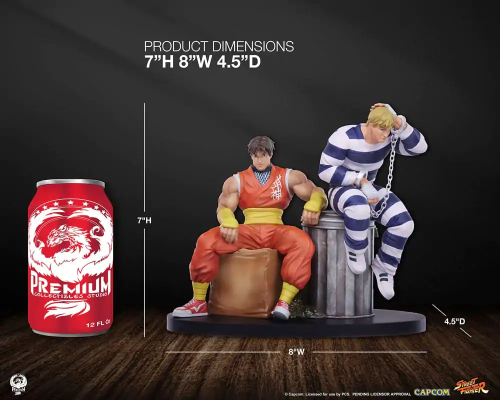 Street Fighter PVC Kip 1/10 Cody & Guy 18 cm fotografija proizvoda