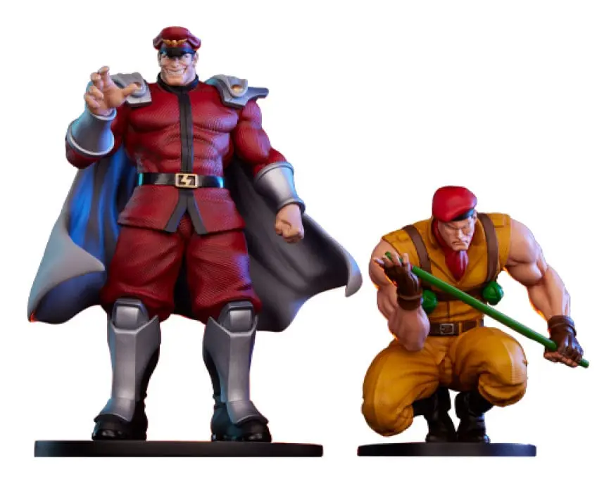 Street Fighter PVC Figurice 1/10 M. Bison &amp; Rolento 21 cm fotografija proizvoda