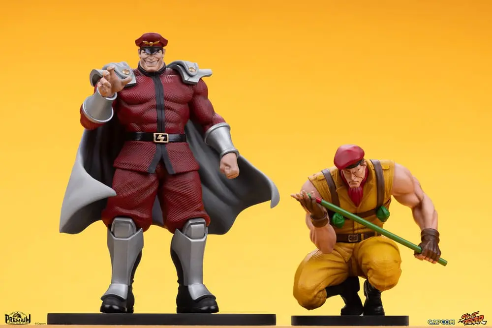 Street Fighter PVC Figurice 1/10 M. Bison &amp; Rolento 21 cm fotografija proizvoda