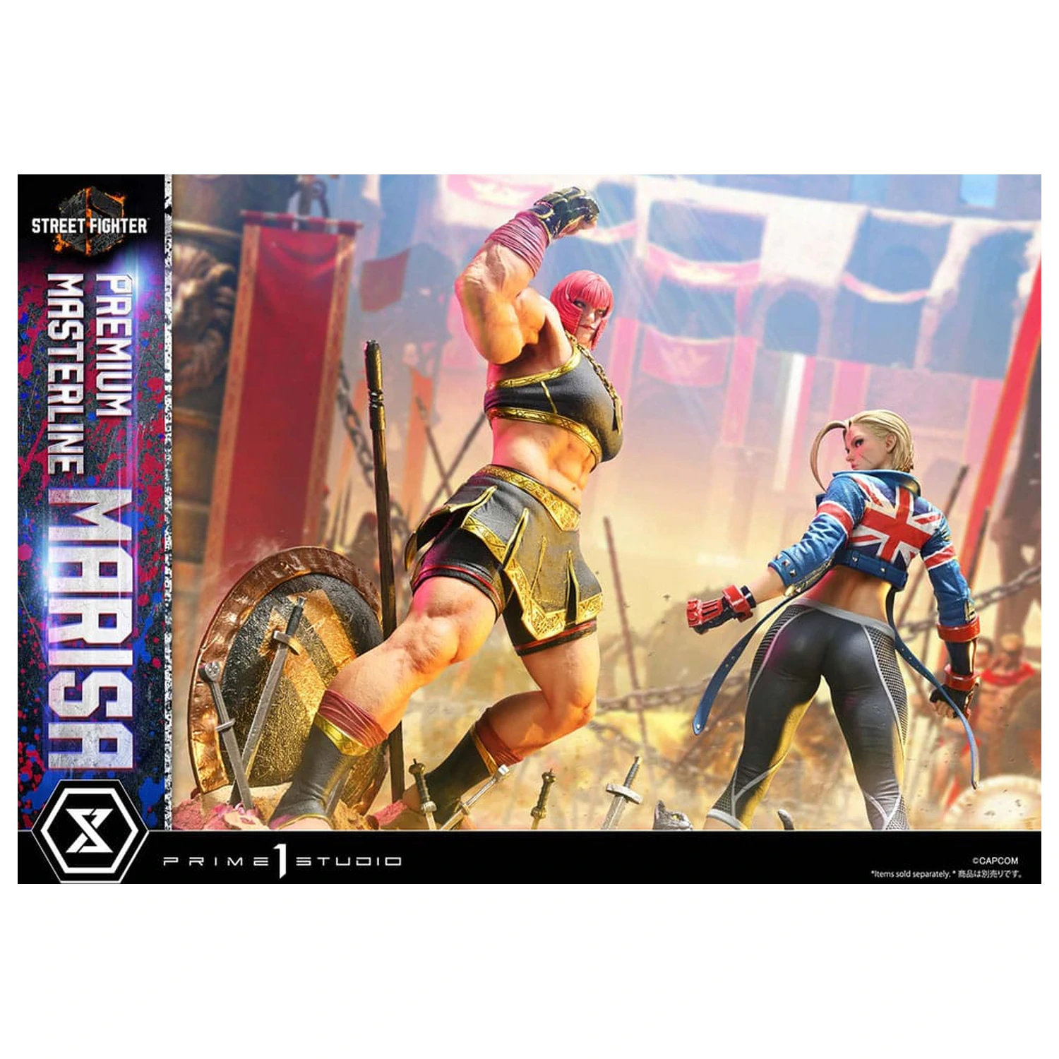 Street Fighter 6 Premium Masterline Series Kip 1/4 Marisa 70 cm fotografija proizvoda