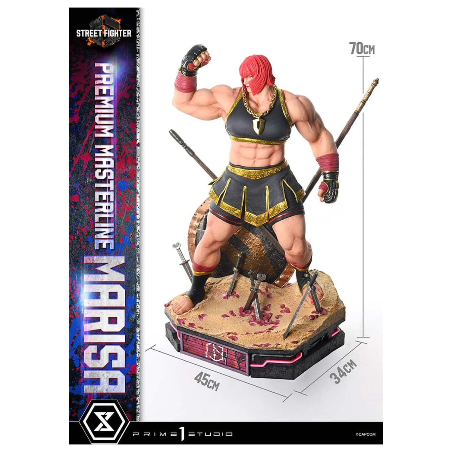Street Fighter 6 Premium Masterline Series Kip 1/4 Marisa 70 cm fotografija proizvoda