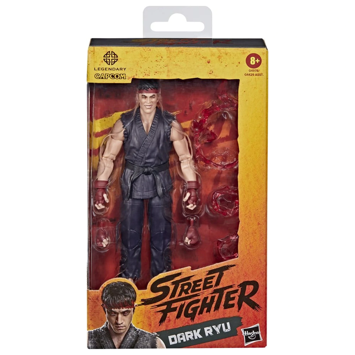 Street Fighter akcijska figura Dark Ryu 15 cm fotografija proizvoda