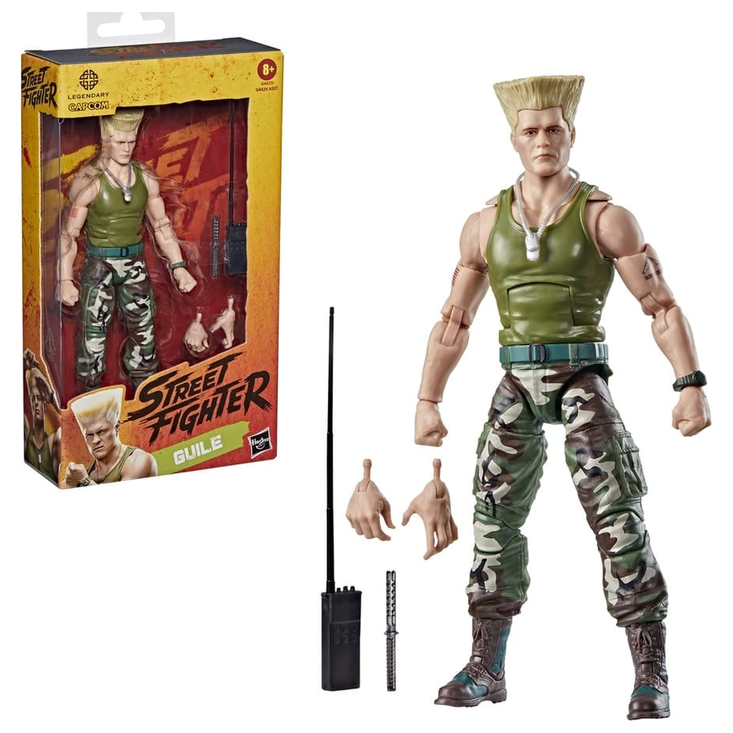 Akcijska figura Street Fighter Guile 15 cm fotografija proizvoda