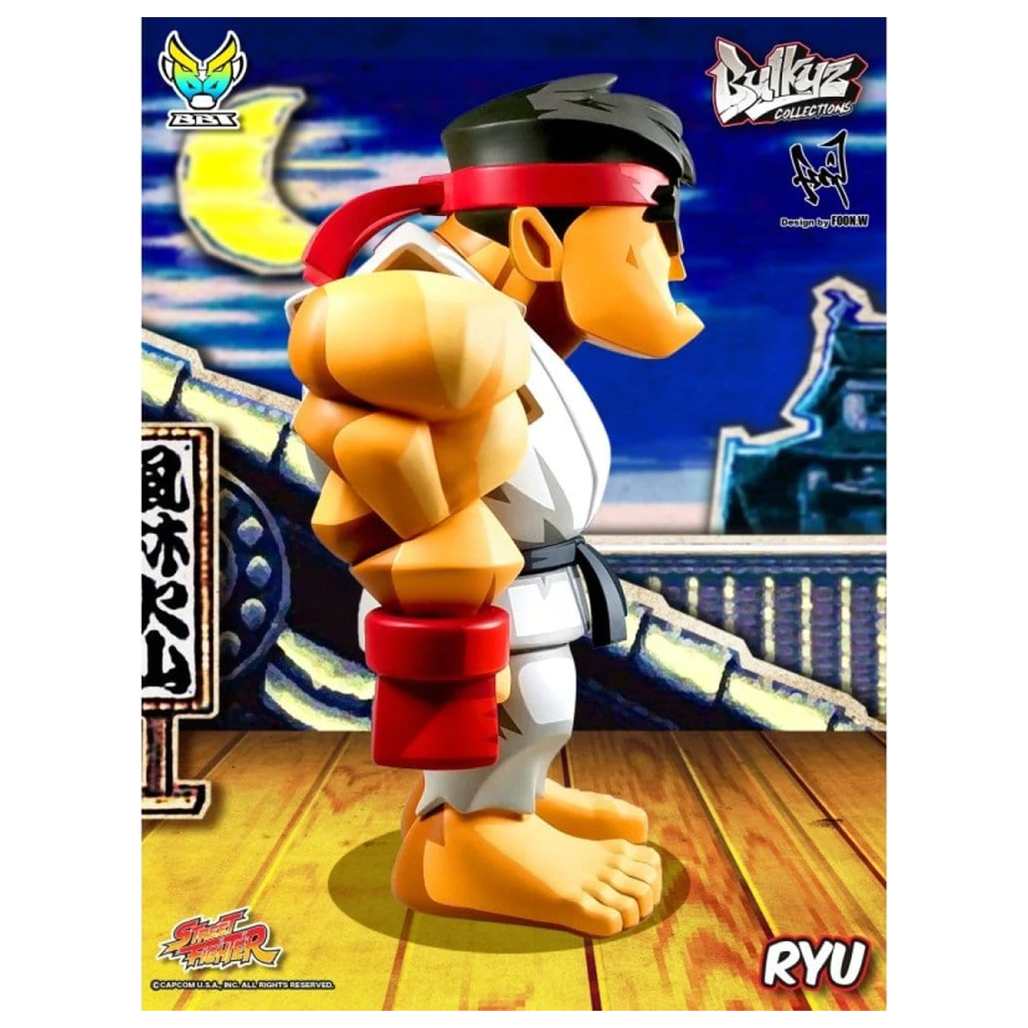 Street Fighter Bulkyz vinilna figura Ryu 30 cm fotografija proizvoda