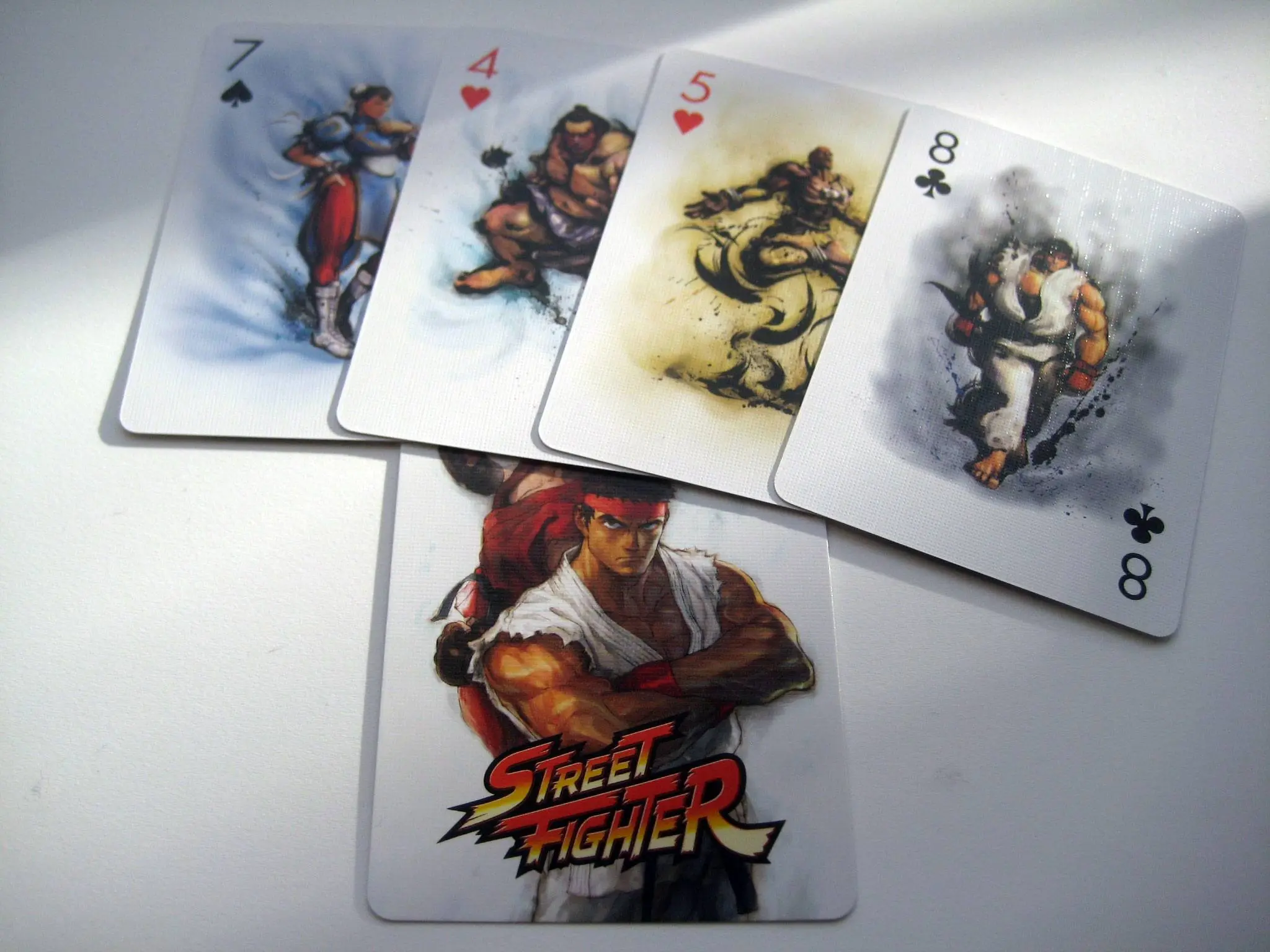 Street Fighter igraće karte Characters fotografija proizvoda