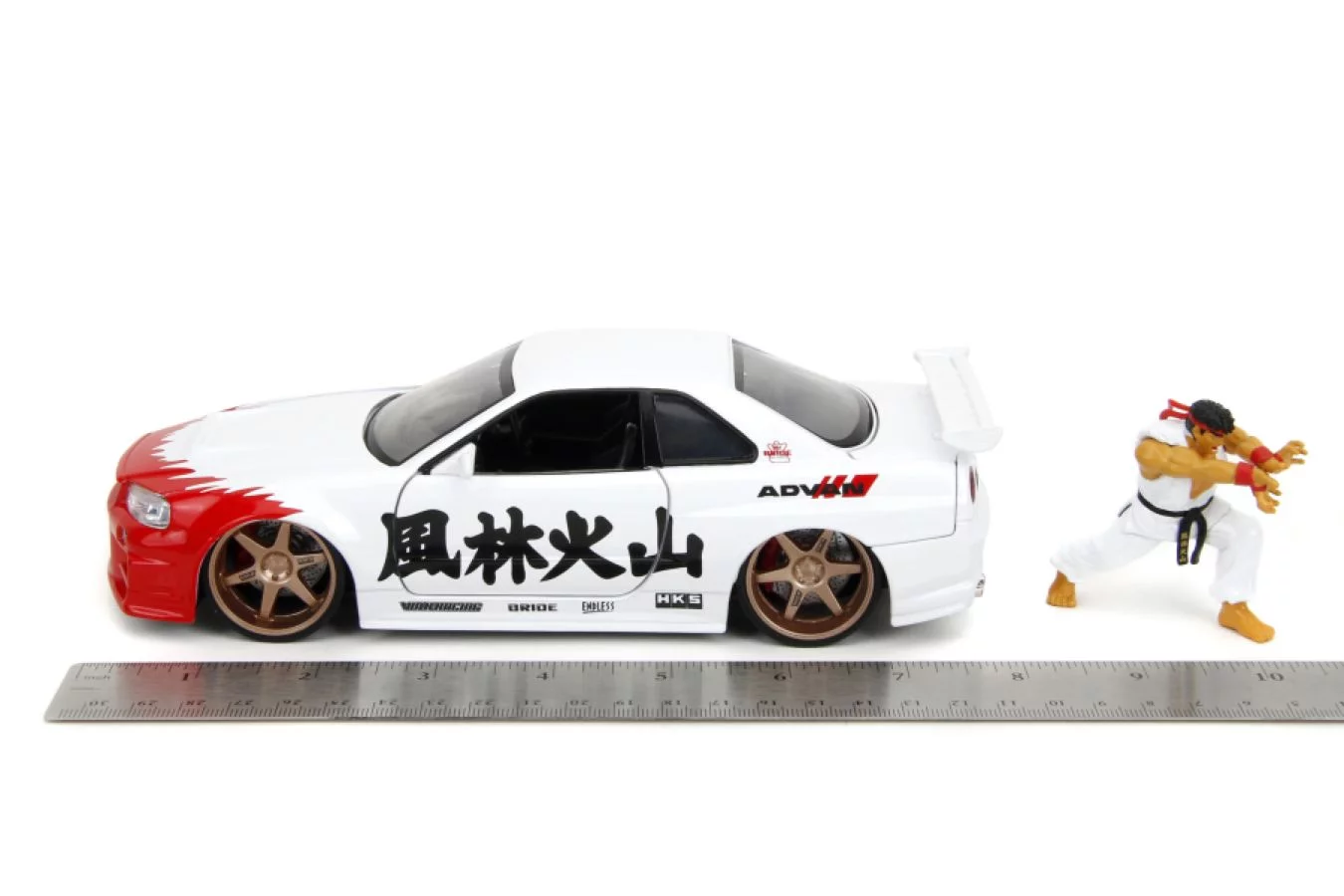 Street Fighter Model od lijevanog metala 1/24 Nissan Skyline GTR fotografija proizvoda