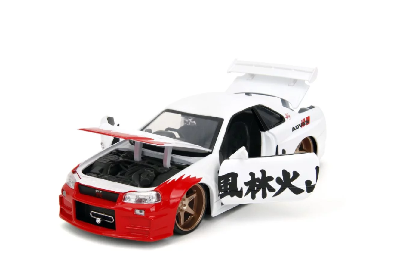 Street Fighter Model od lijevanog metala 1/24 Nissan Skyline GTR fotografija proizvoda