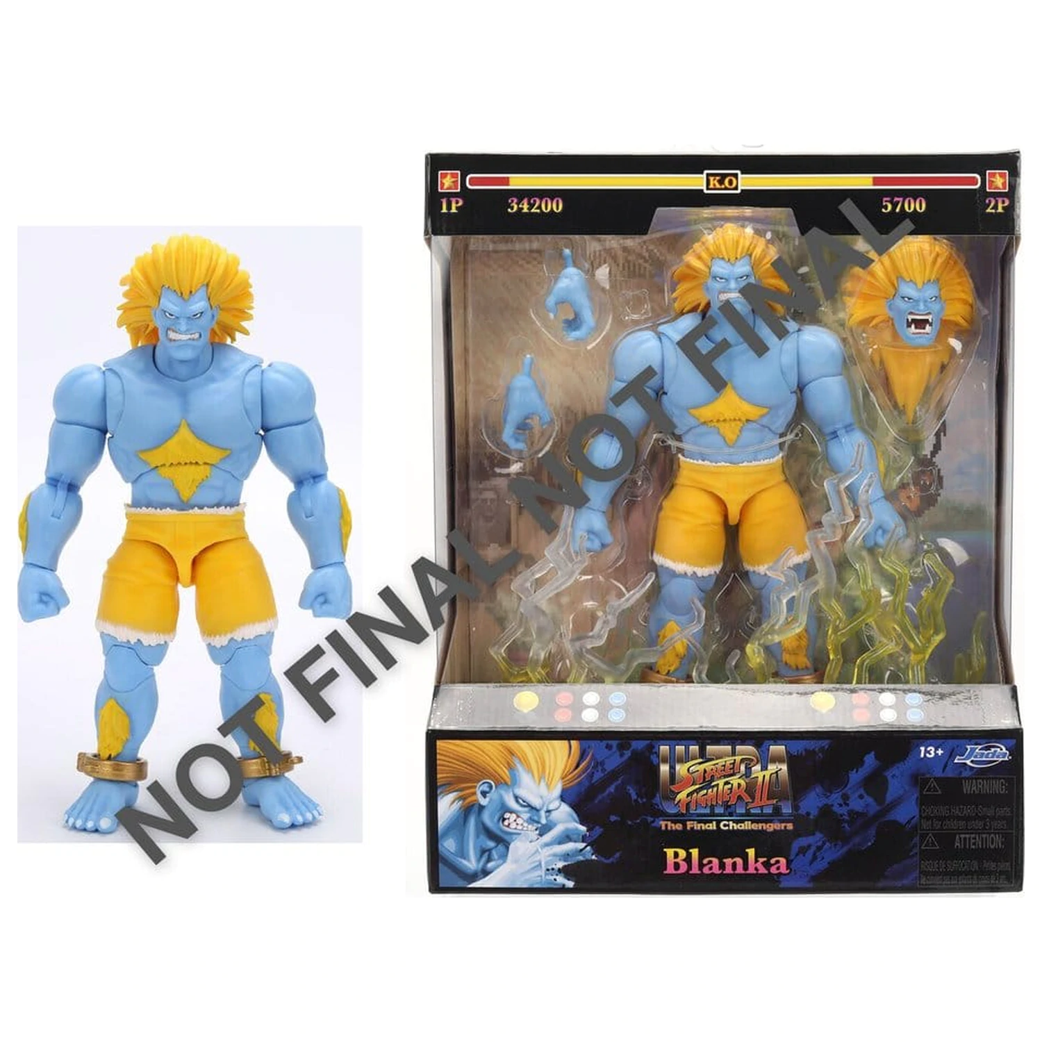 Street Fighter II figura Blanka P2 19 cm fotografija proizvoda