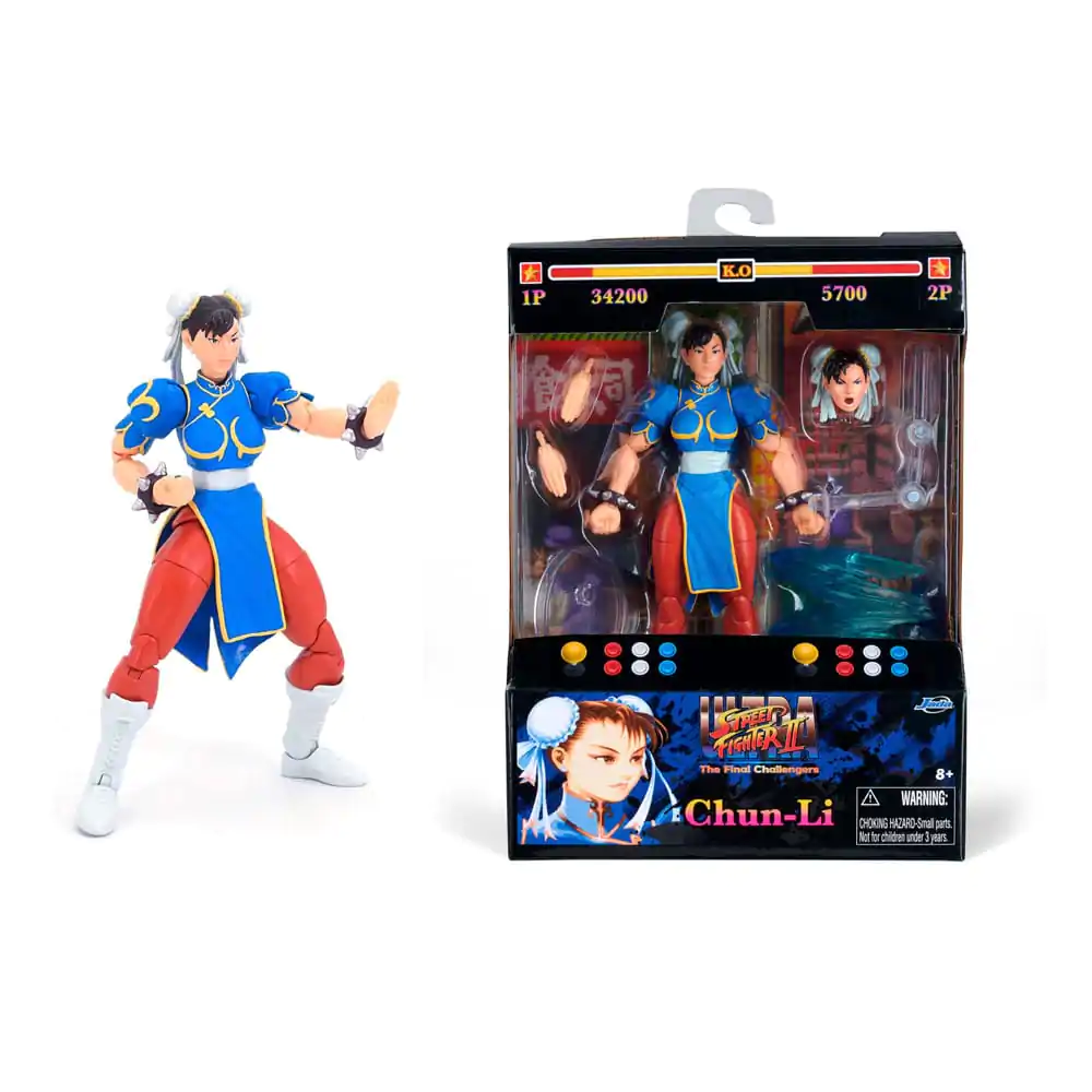 Street Fighter II Chun-Li figura 15 cm fotografija proizvoda