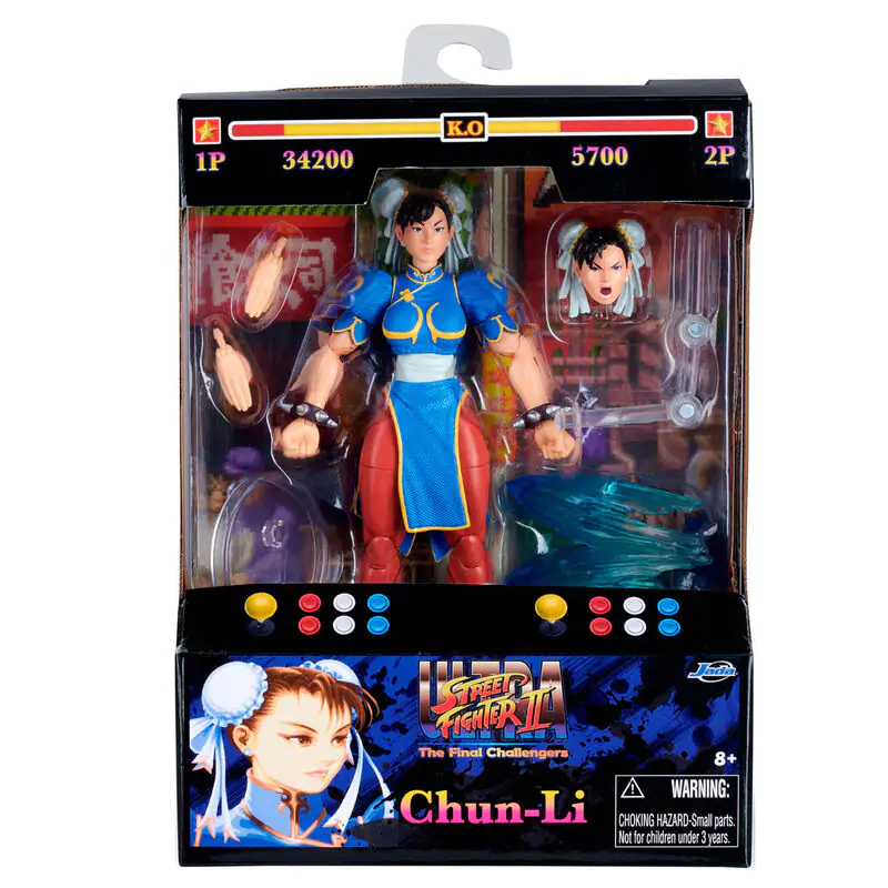 Street Fighter II Chun-Li figura 15 cm fotografija proizvoda