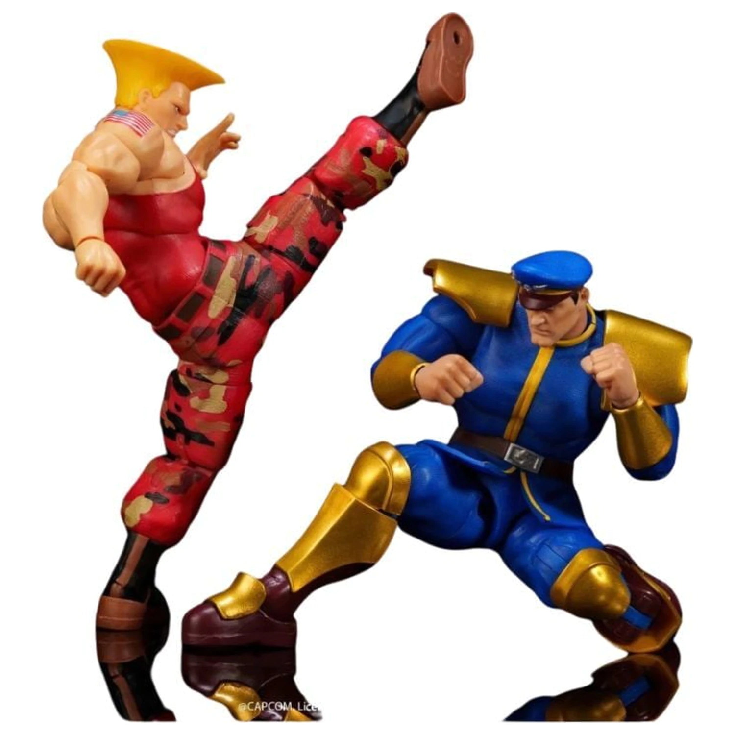 Street Fighter II Guile y Bison pakiranje od 2 figure 15 cm fotografija proizvoda