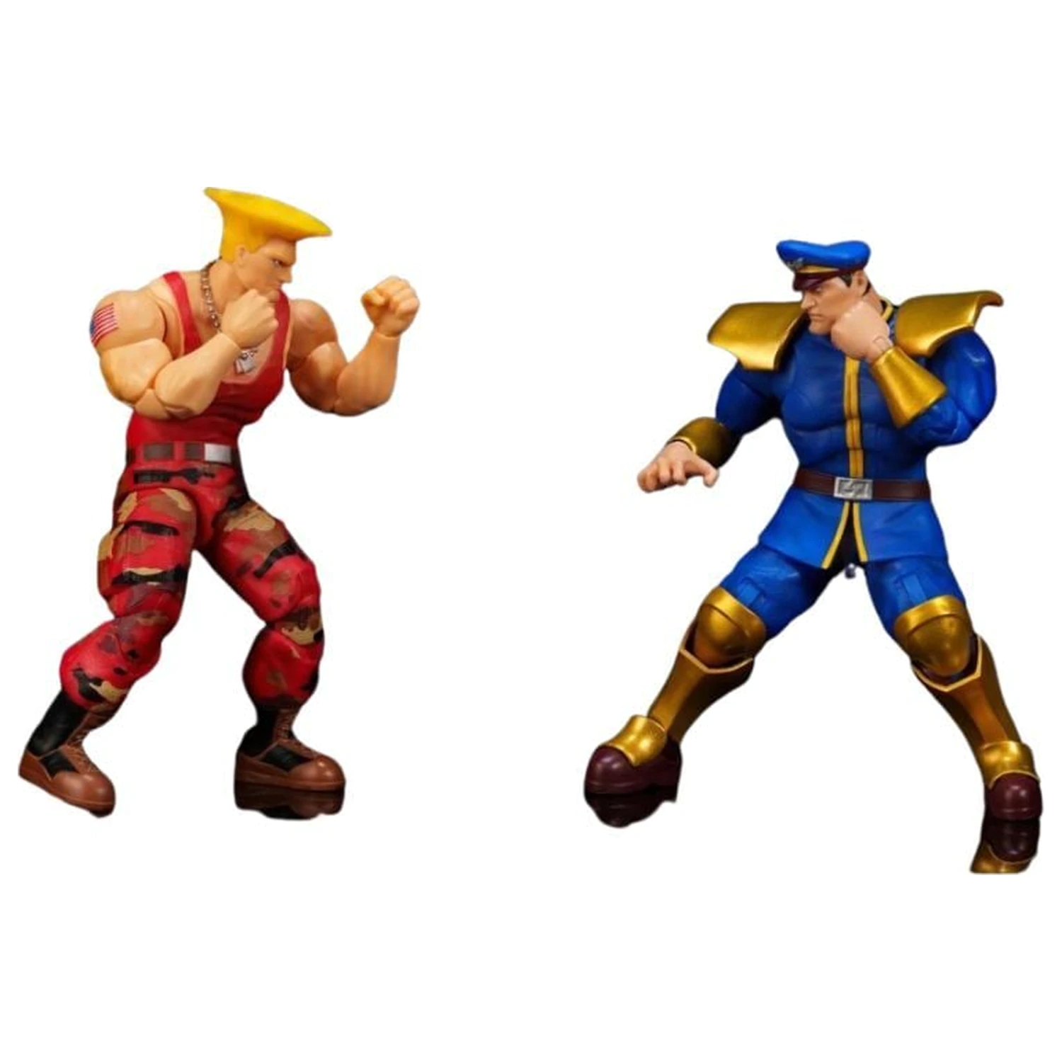 Street Fighter II Guile y Bison pakiranje od 2 figure 15 cm fotografija proizvoda