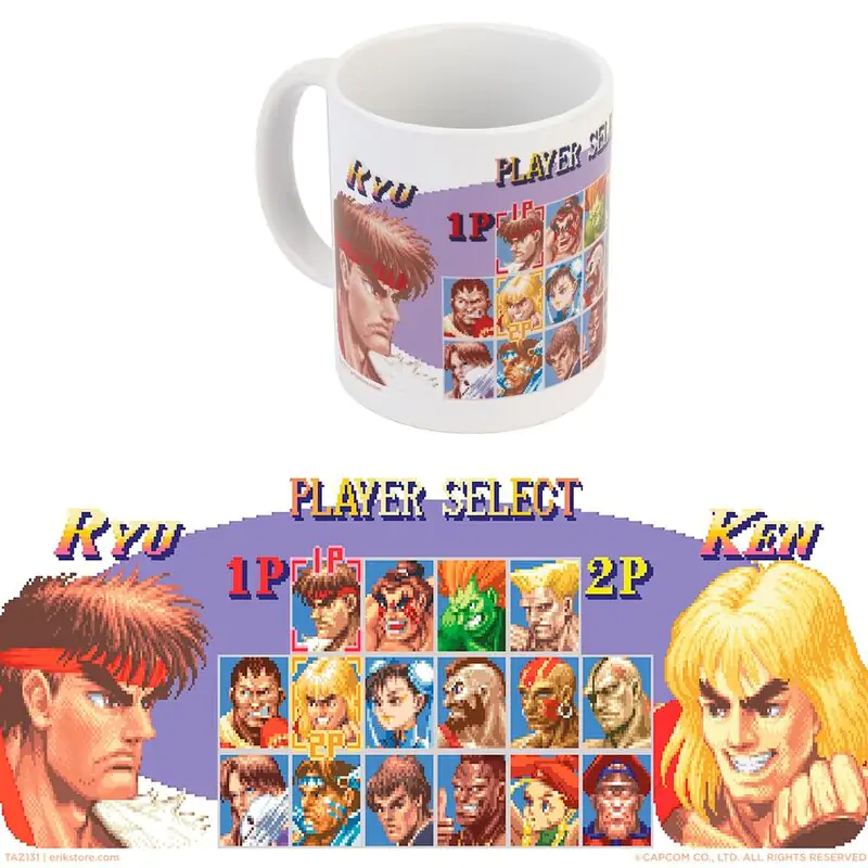 Street Fighter šalica Player Select 350 ml fotografija proizvoda