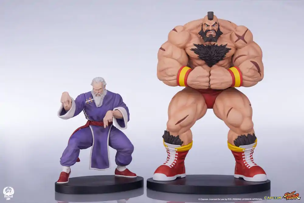 Street Fighter Street Jam Statuen 1/10 Zangief & Gen set fotografija proizvoda